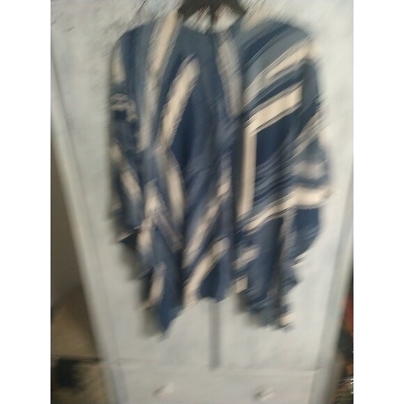 Bohemian Freyed Wide Sleeve Open Cardigan Osfm Beachy Summer - Picture 6 of 6